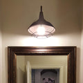 Dimmable Cage Gooseneck Plug-In Wall Sconce