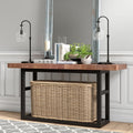 Black Bronze Clear Glass Arc Table Lamp